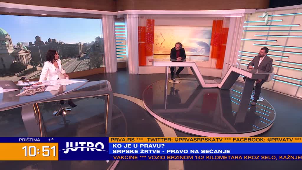 Èedomir Antiæ: "Dominantan stav je da se na Srbe može primeniti i rasizam i mržnja" VIDEO