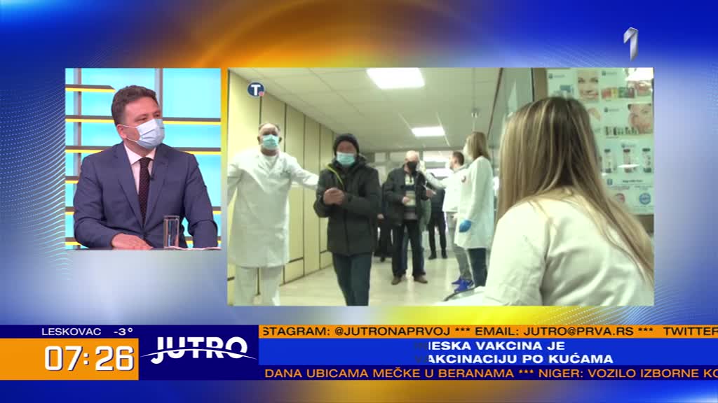 "Od sutra æe u svakom delu Srbije biti moguæa vakcinacija AstraZenekinom vakcinom" VIDEO
