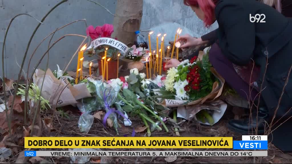 Odali počast Jovanu Veselinoviću