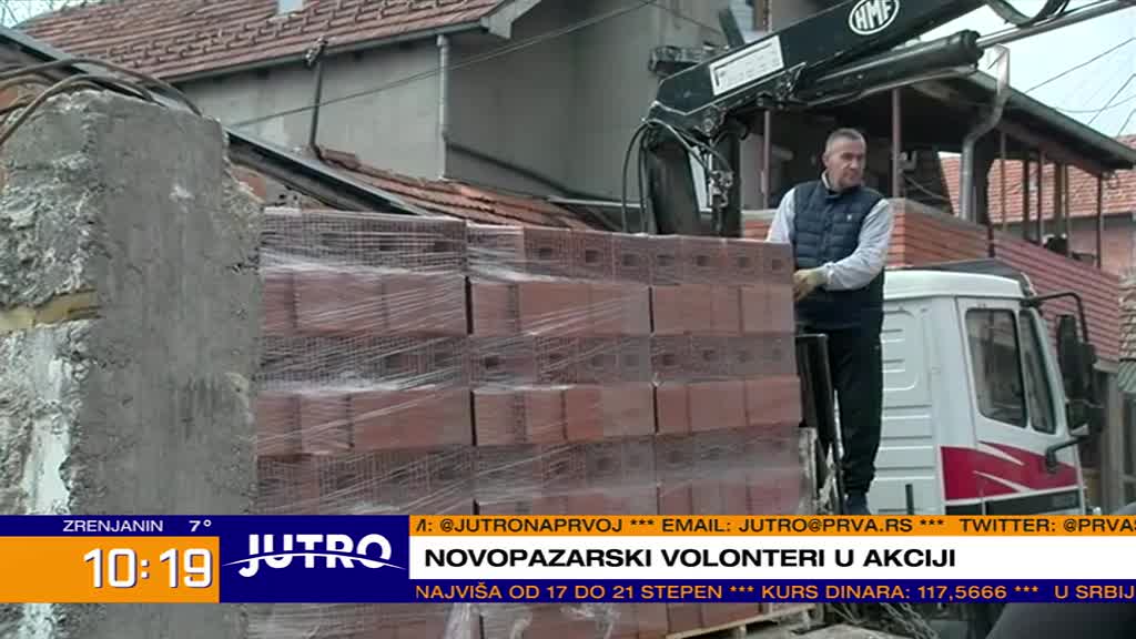 Veliki gest novopazarskih volontera: Sugrađaninu grade kuću
