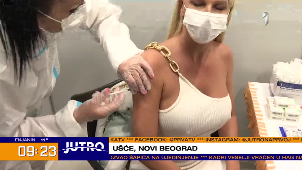 Vakcinisala se Jelena Karleuša
