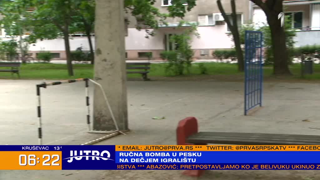 Novi Sad: Ručna bomba na dečjem igralištu
