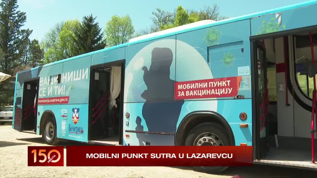 Autobus za vakcinaciju u Barajevu
