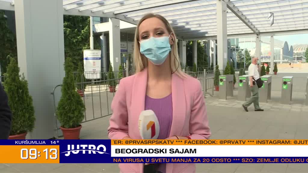 Vakcinacija Srba iz dijaspore na Beogradskom sajmu