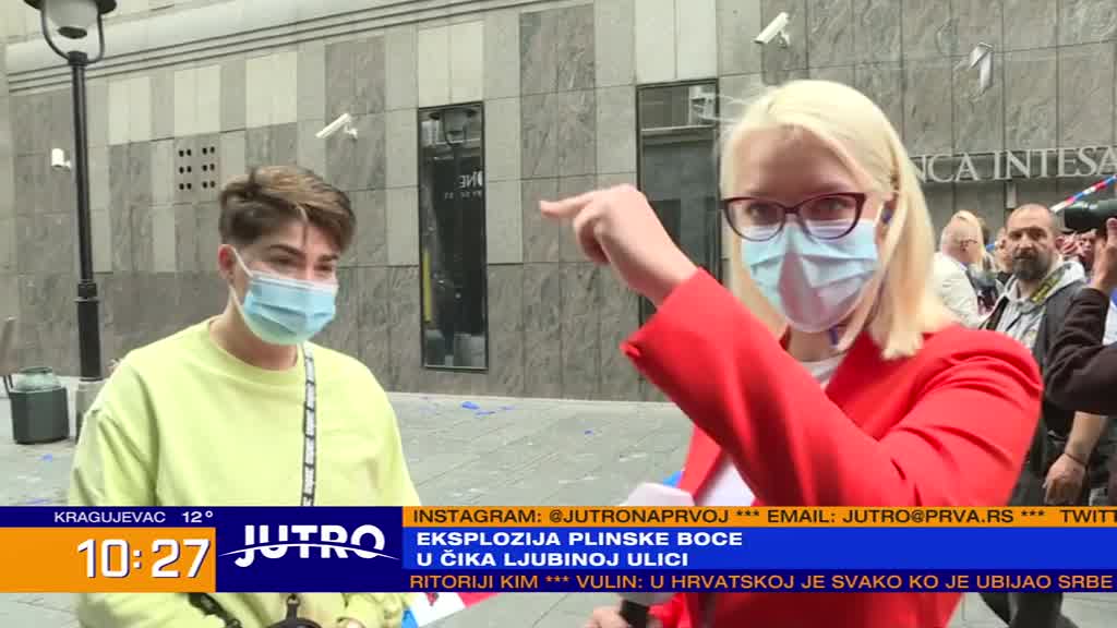 Svedokinja eksplozije u Beogradu: Katastrofalan prizor