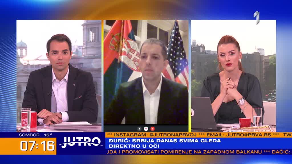 Marko Đurić o presudi Mladiću i sednici u UN