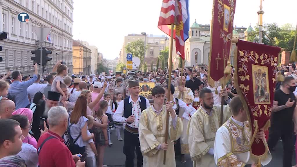 Spasovdanska litija u Beogradu