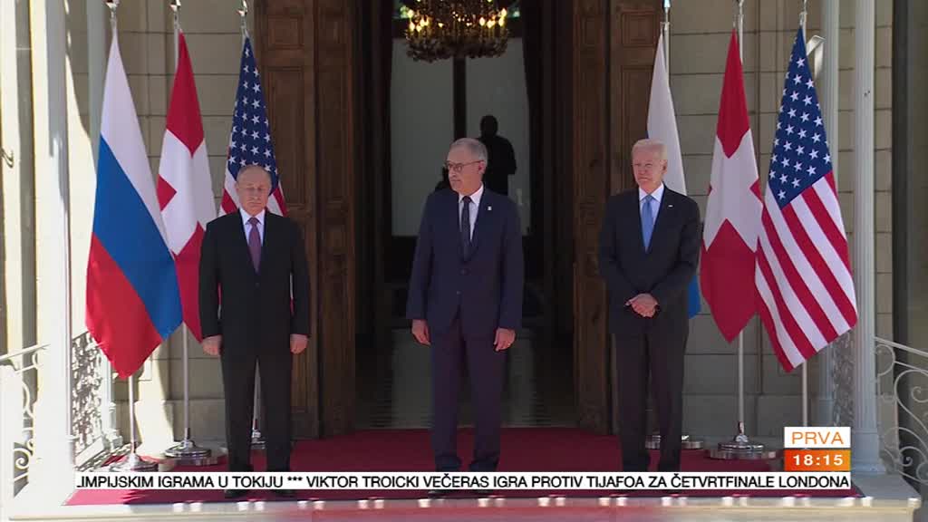 Istorijski sastanak dvojice predsednika