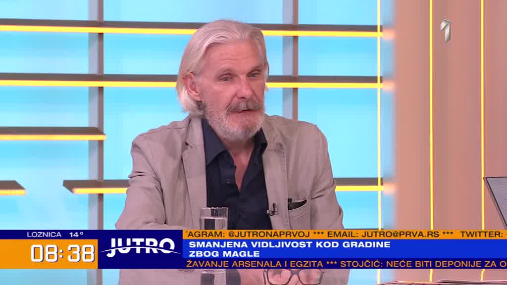 Dragan Petrović Pele bio je gost u Jutru na Prvoj