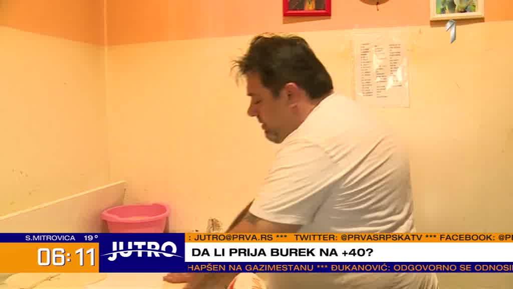 Da li se jede burek na plus 40?