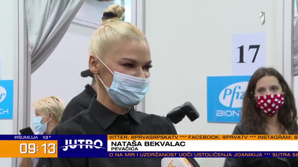 Nataša Bekvalac se vakcinisala: "Nije bolelo"