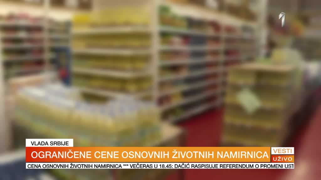Vlada Srbije ogranièila cenu osnovnih životnih namirnica