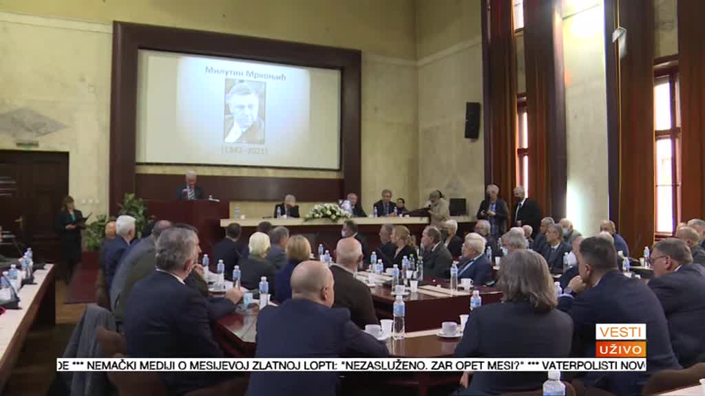 U Narodnoj skupštini otvorena knjiga žalosti povodom smrti Milutina Mrkonjića