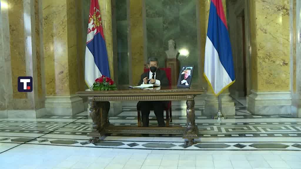 Vučić na komemoraciji Mrkonjiću