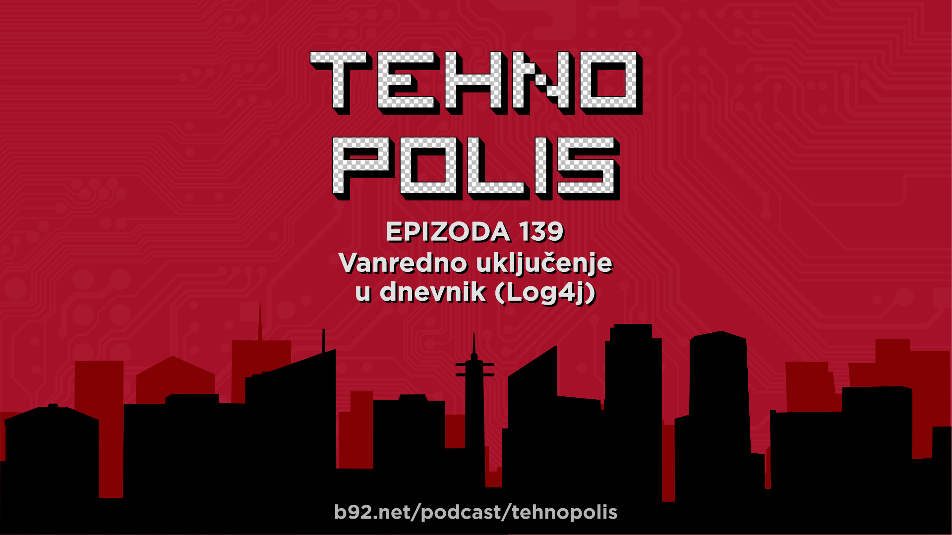 Tehnopolis 139: Vanredno uključenje u dnevnik (Log4j)