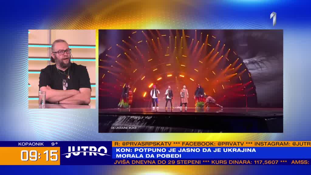 O pobedi Ukrajine i uspehu Srbije na Evroviziji