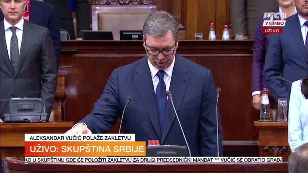 Vučić položio zakletvu u Skupštini Srbije