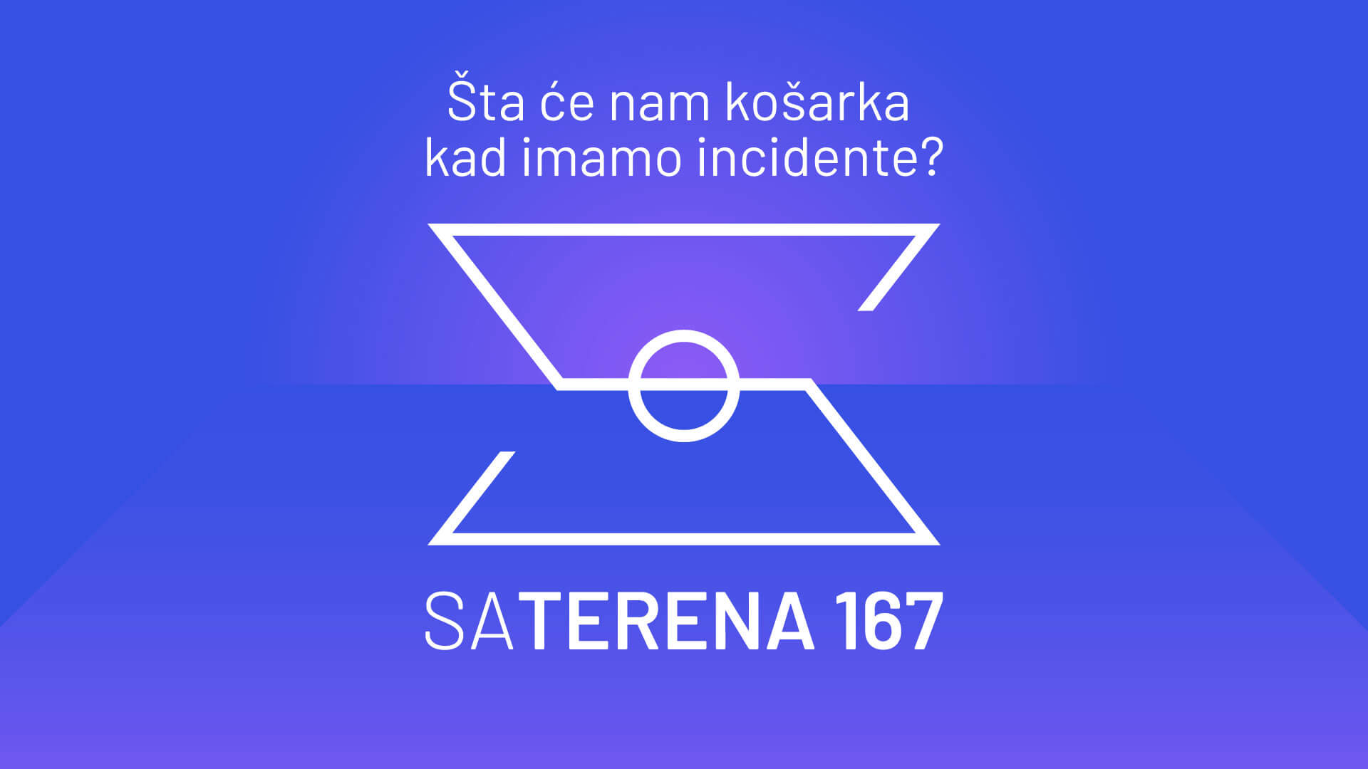 Sa terena 167: Šta će nam košarka kad imamo incidente?