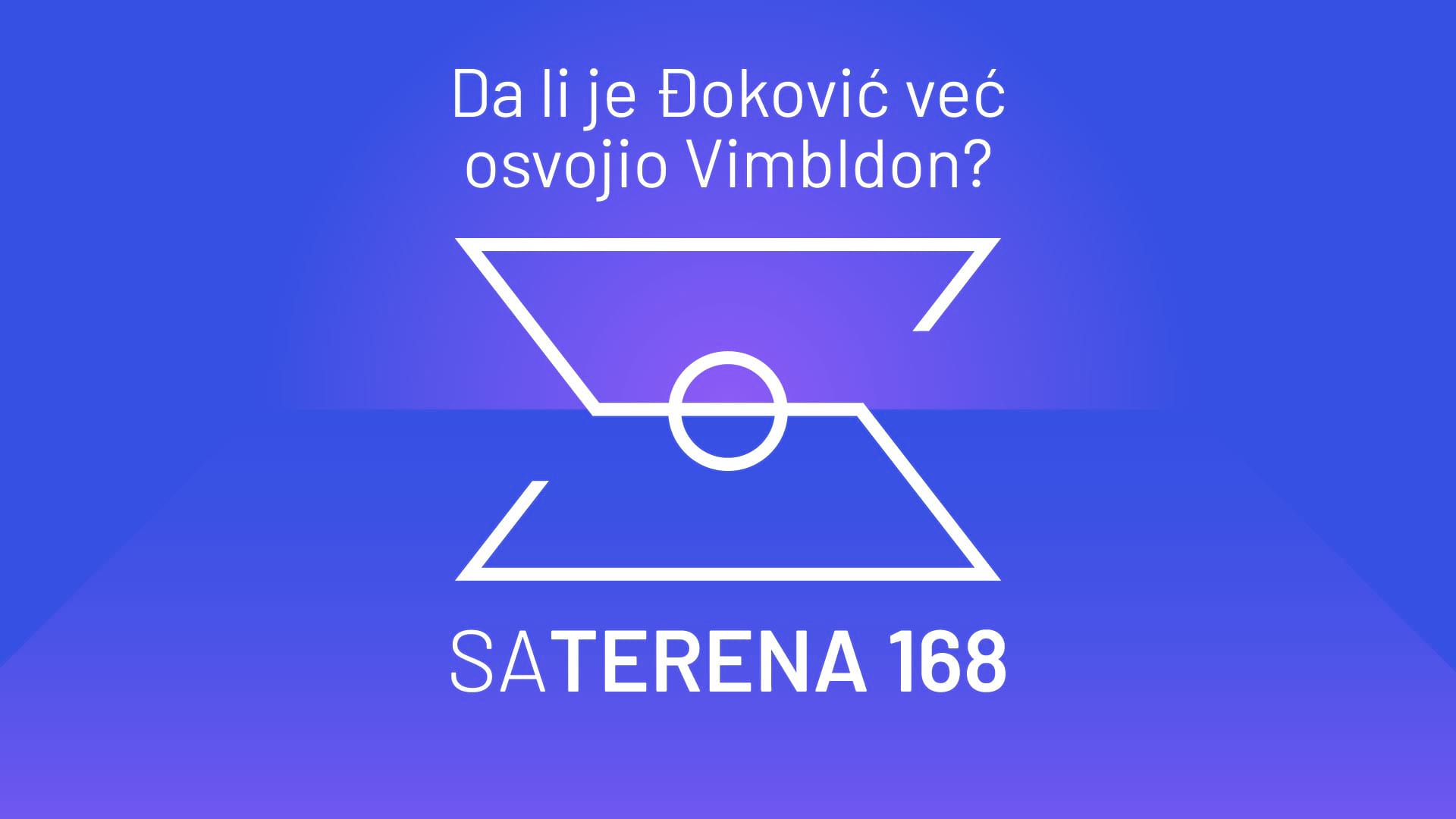 Sa terena 168: Da li je Đoković već osvojio Vimbldon?