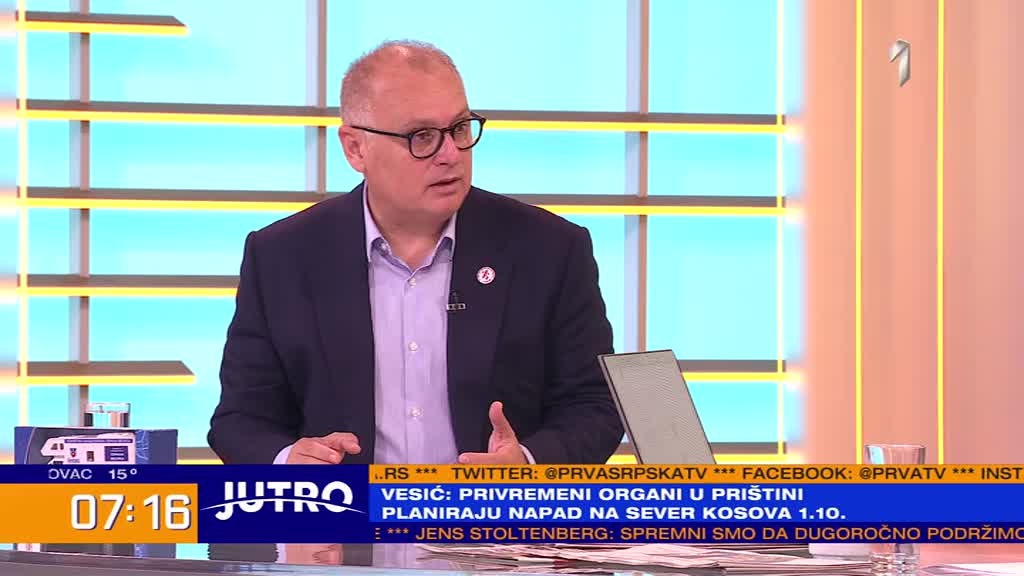 Goran Vesiæ gost Jutra na TV Prva