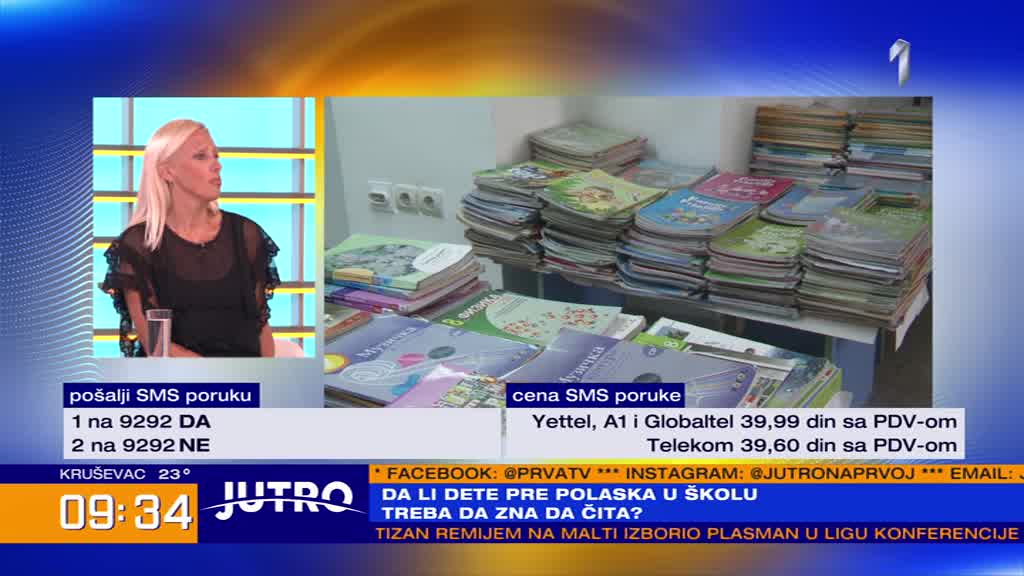 Čitanje i prvi razred