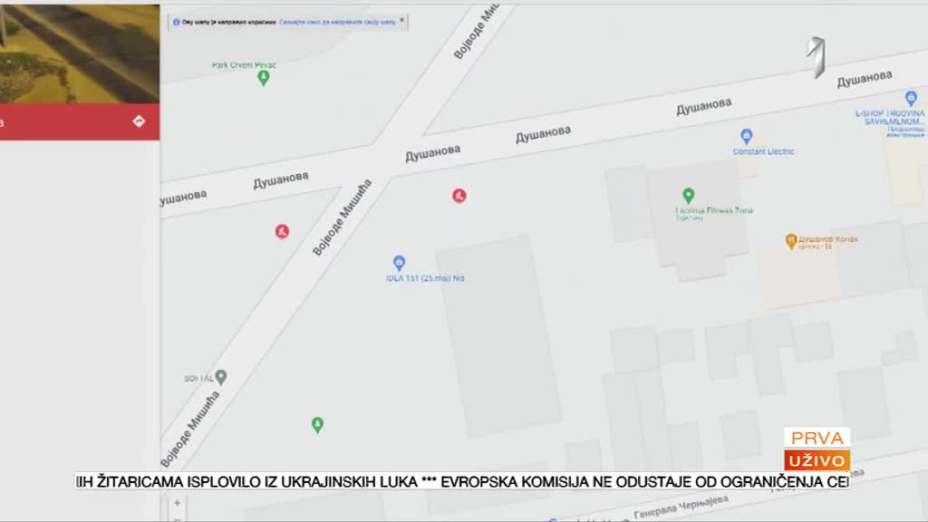Nišlija koristi Gugl mape na zanimljiv naèin – obeležava rupe na gradskim ulicama