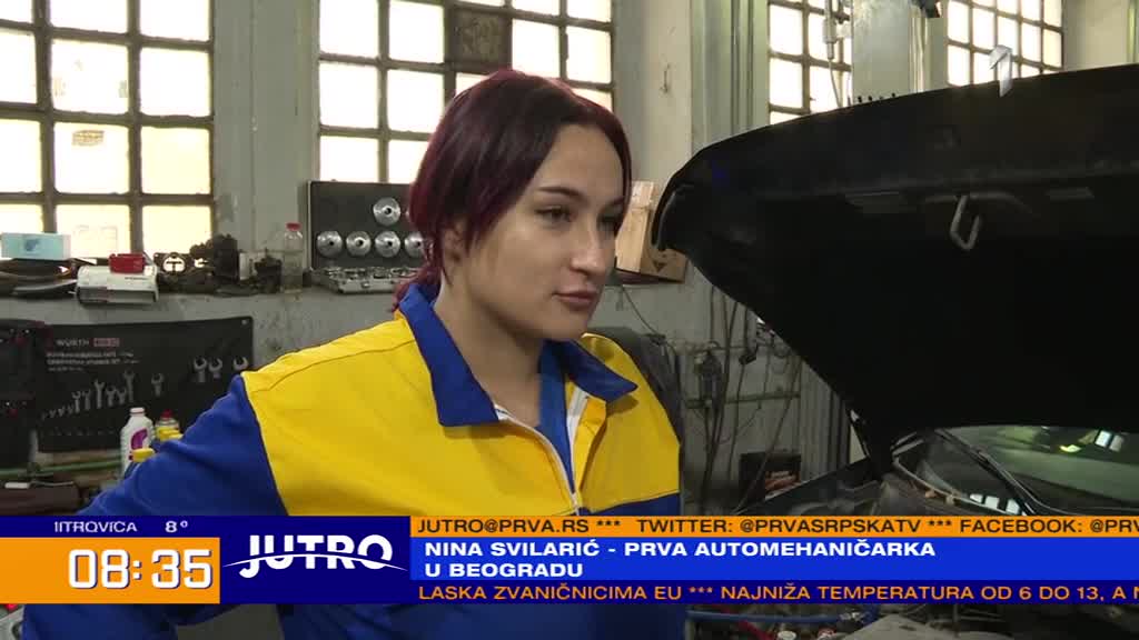 Prva i jedina automehaničarka u Beogradu