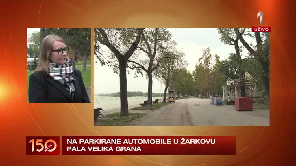 Snažna košava u Beogradu rušila bandere i stabla