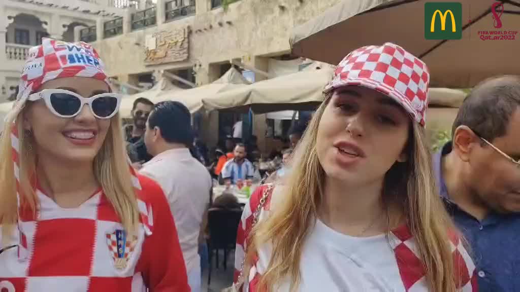Hrvatska žurka na ulicama Dohe