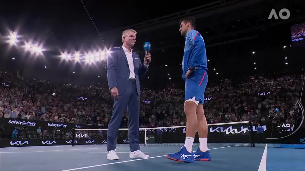 Đoković se zahvalio publici na pomoći