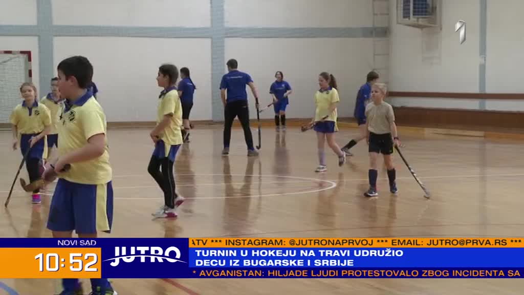 Turnir u hokeju na travi udružio decu iz Bugarske i Srbije