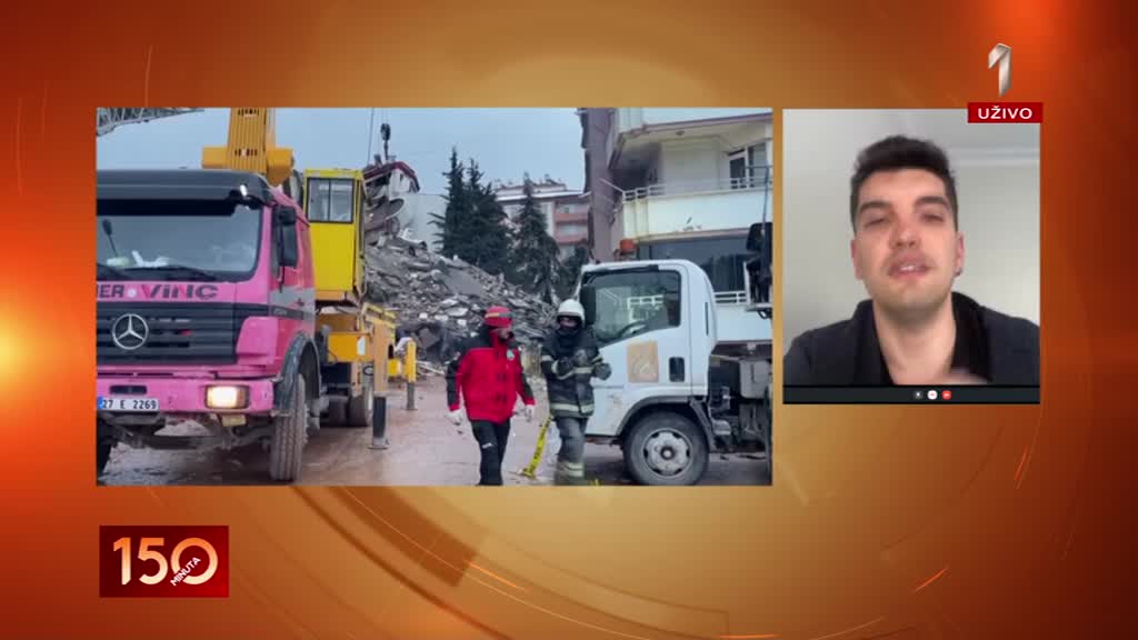 Novinar Jusuf Emin za TV Prva iz Turske