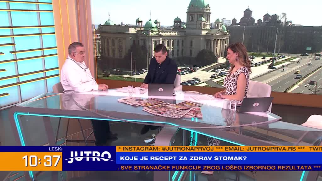 Dr Vojislav Perišić o bolovima u stomaku, uzrocima i lečenju