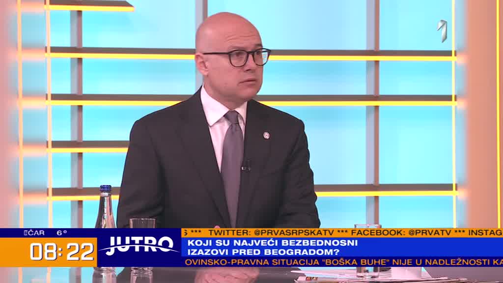 Ministar odbrane Miloš Vučević gost Jutra