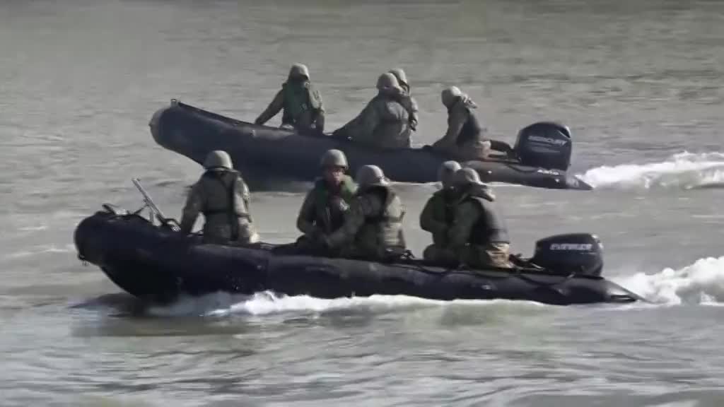 NATO vežbe na Dunavu