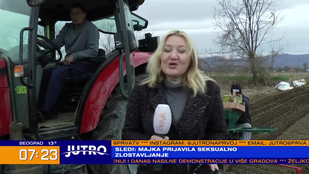 Privodi se kraju setva krompira u Zapadnoj Srbiji