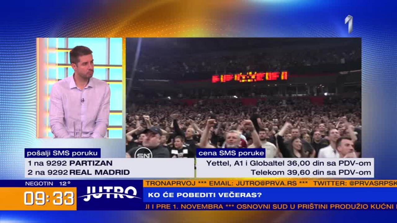 Milenko Tepić i Slađan Stojković o Real – Partizan - B92