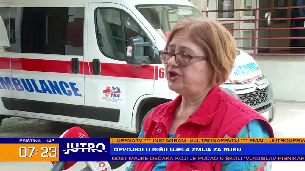 Devojku ujela zmija otrovnica – hospitalizovana u Nišu