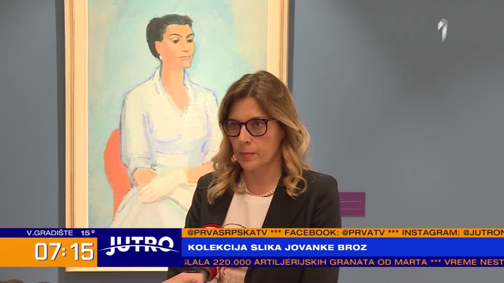 Kolekcija slika Jovanke Broz u Jagodini – evo šta posetioci mogu videti