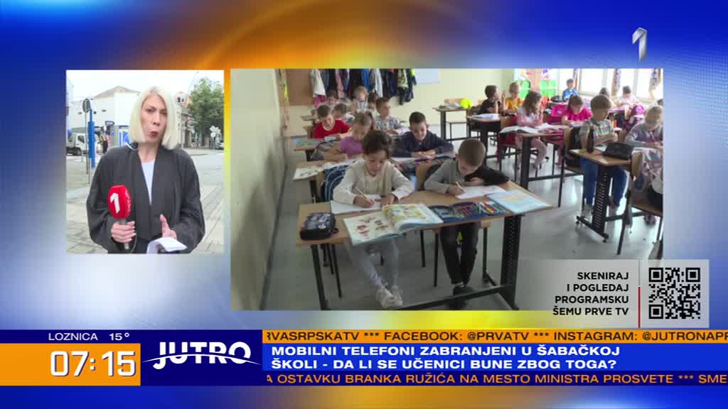 Osnovna škola u Šapcu zabranila upotrebu mobilnih telefona svim uèenicima