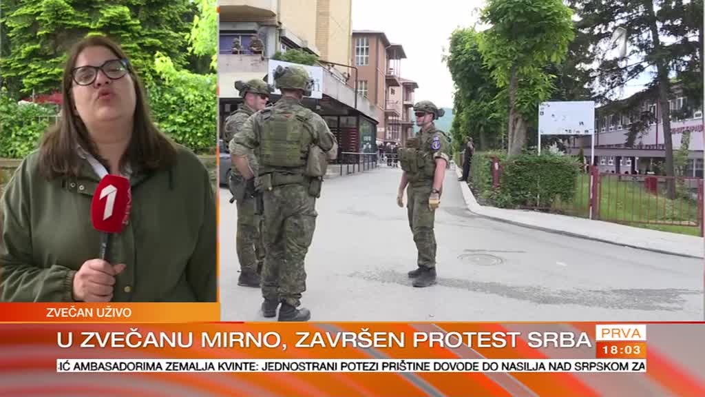 Situacija na KiM: Reporteri TV Prva u Zvečanu i Leposaviću