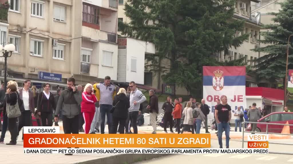 Protest na KiM – Leposavić