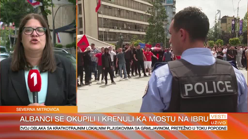 Protest na KiM – Južna Mitrovica