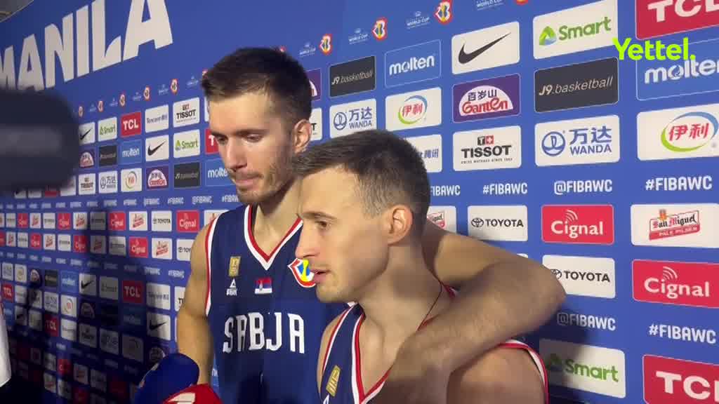 Avramović i Petrušev posle Litvanije