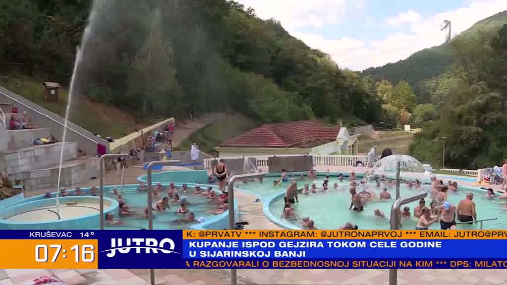 U ovoj banji se nalazi jedini prirodni gejzir na Balkanu