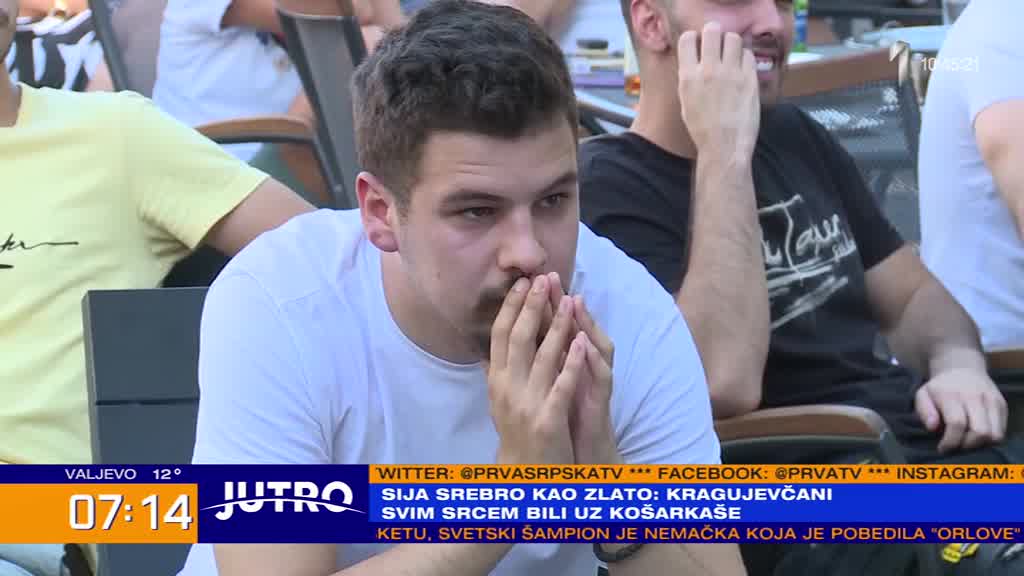 Sija srebro kao zlato: Kragujevčani svim srcem bili uz košarkaše