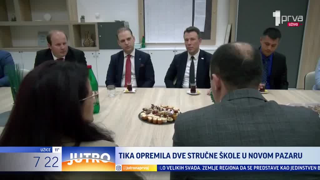 Turska agencija opremila dve stručne škole u Novom Pazaru