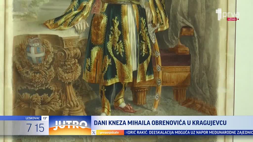 Dani kneza Mihaila Obrenovića u Kragujevcu: Svakodnevne manifestacije u septembru