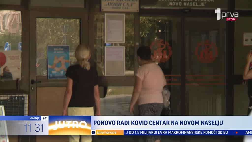 Ponovo radi Kovid centar na Novom Naselju