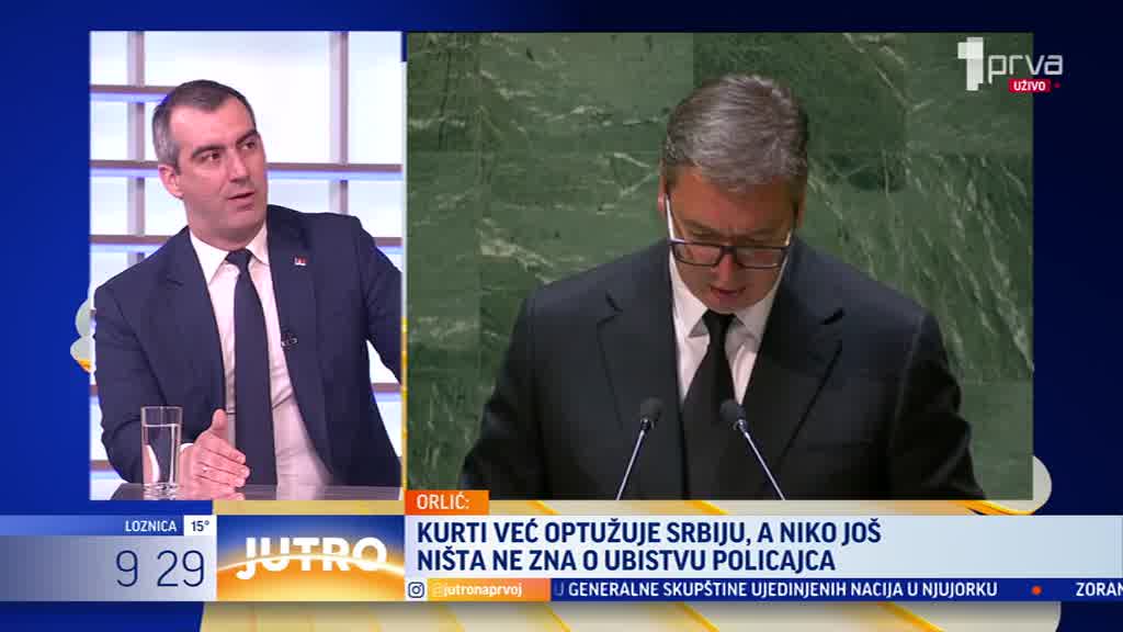 Orlić: Nasilje odgovara isključivo Kurtiju